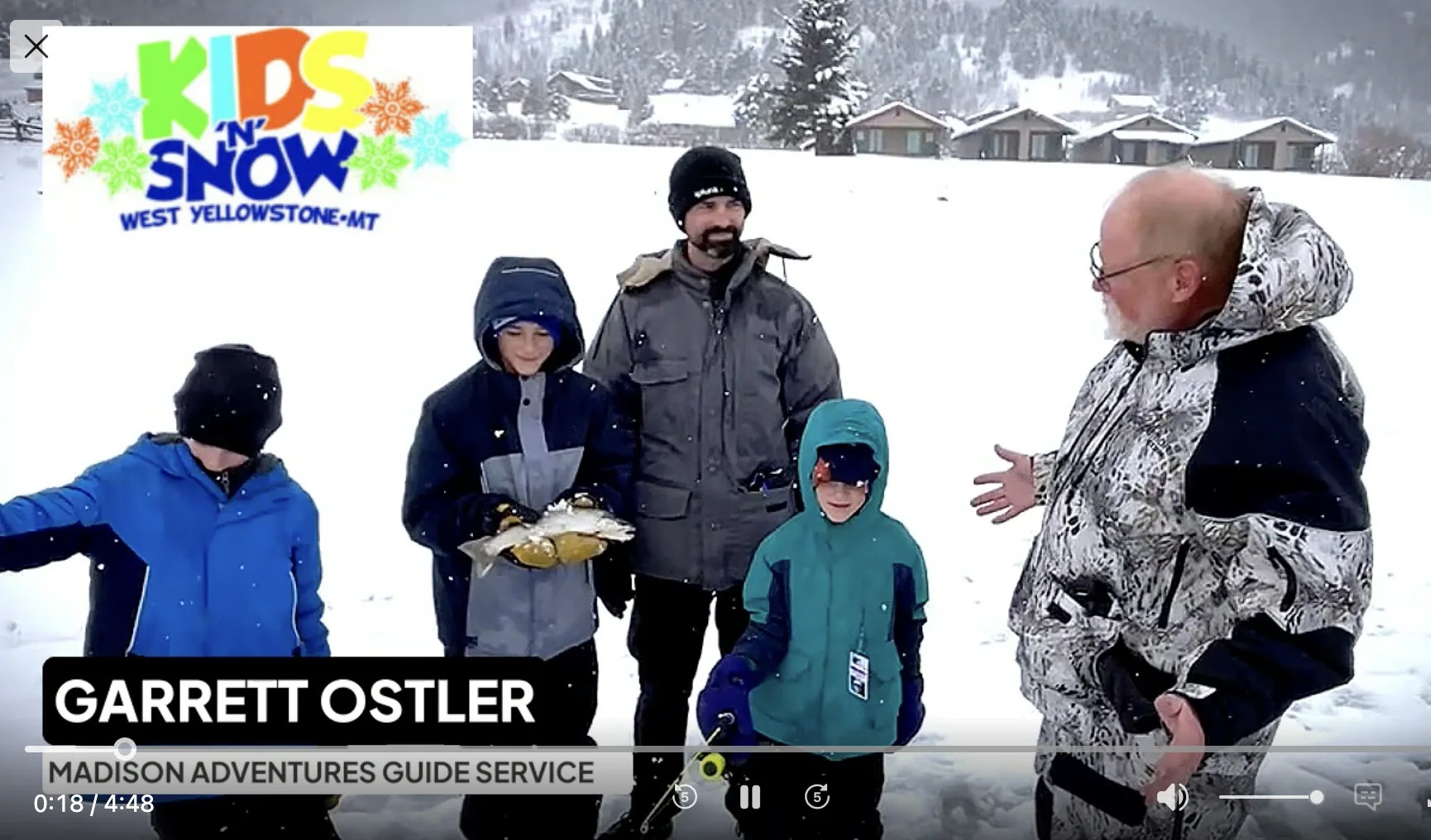 [VIDEO] Garrett Ostler Tells Us About The Kids N’ Snow Program